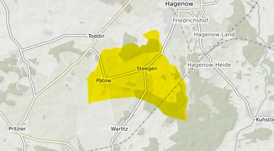 Immobilienpreisekarte Pätow-Steegen